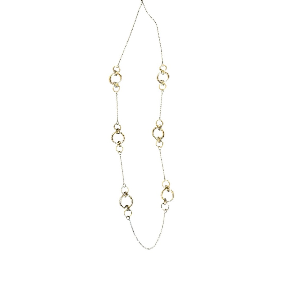 Chic Gold and Silver Necklace